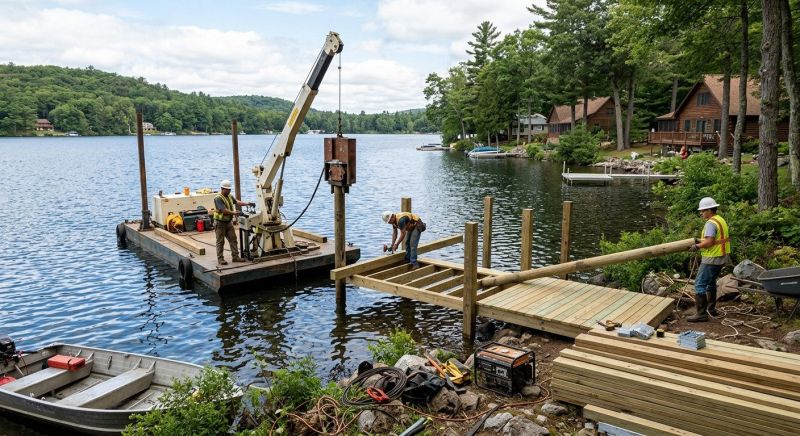 Boat Dock Installation in Littleton, CO