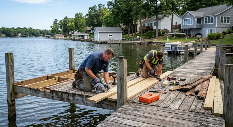 Boat Dock Repair Service in Roswell, GA