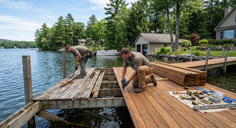 Dock Wood Replacement in Kansas City, KS