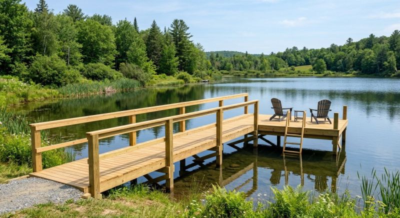 Pond Dock Construction in Littleton, CO