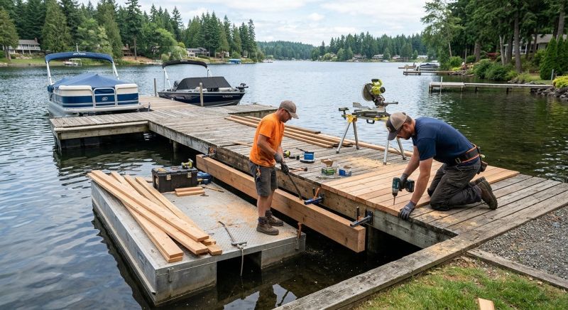 Wood Dock Repair in Denver County, CO