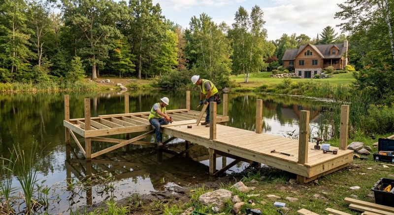 Water Dock Installation in Roswell, GA